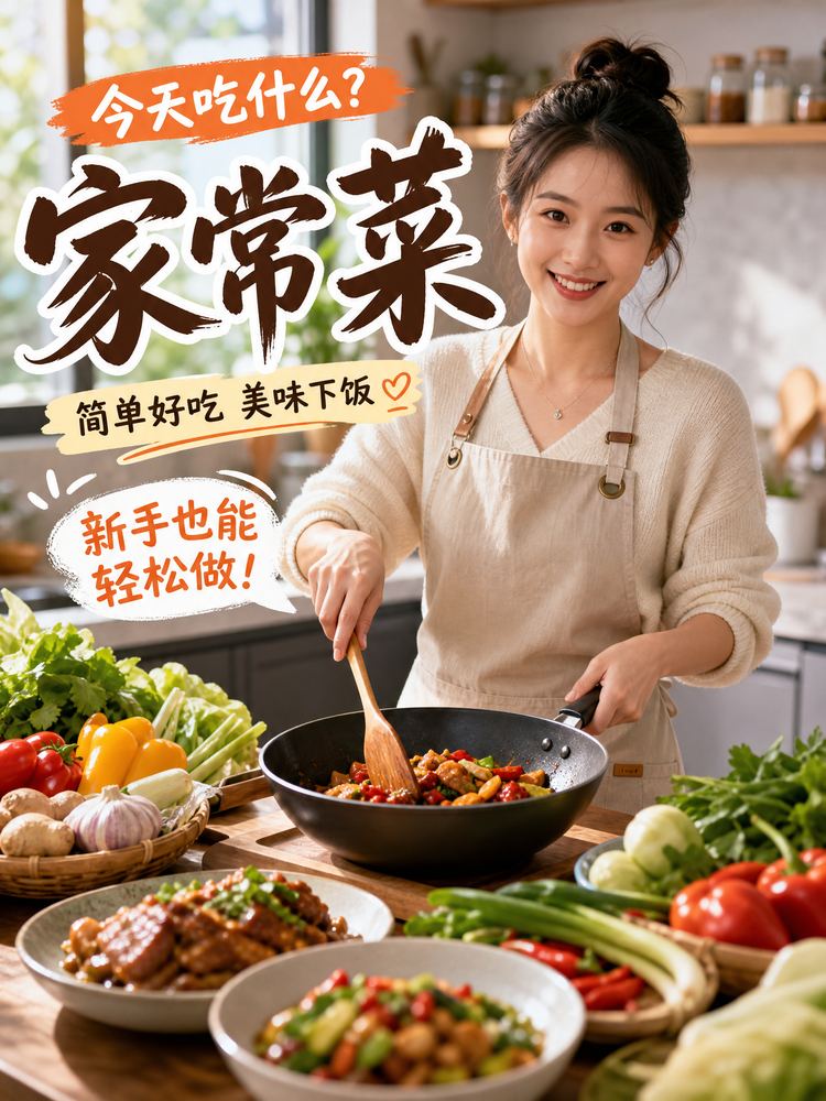 17c一起草美食视频教程-家常菜做法